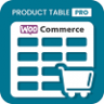 افزونه Woo Products Table Pro v7.0.0